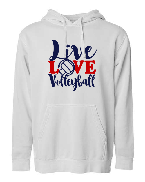 Love hot sale volleyball hoodie