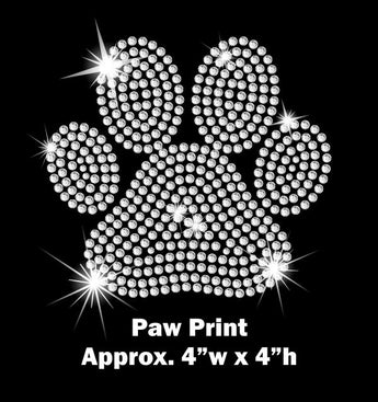 Cheap Paw Print Stickers, Crystal Car Decoration Stickers Bling Rhinestone  Paw Decals, Dog Paw Print Car St